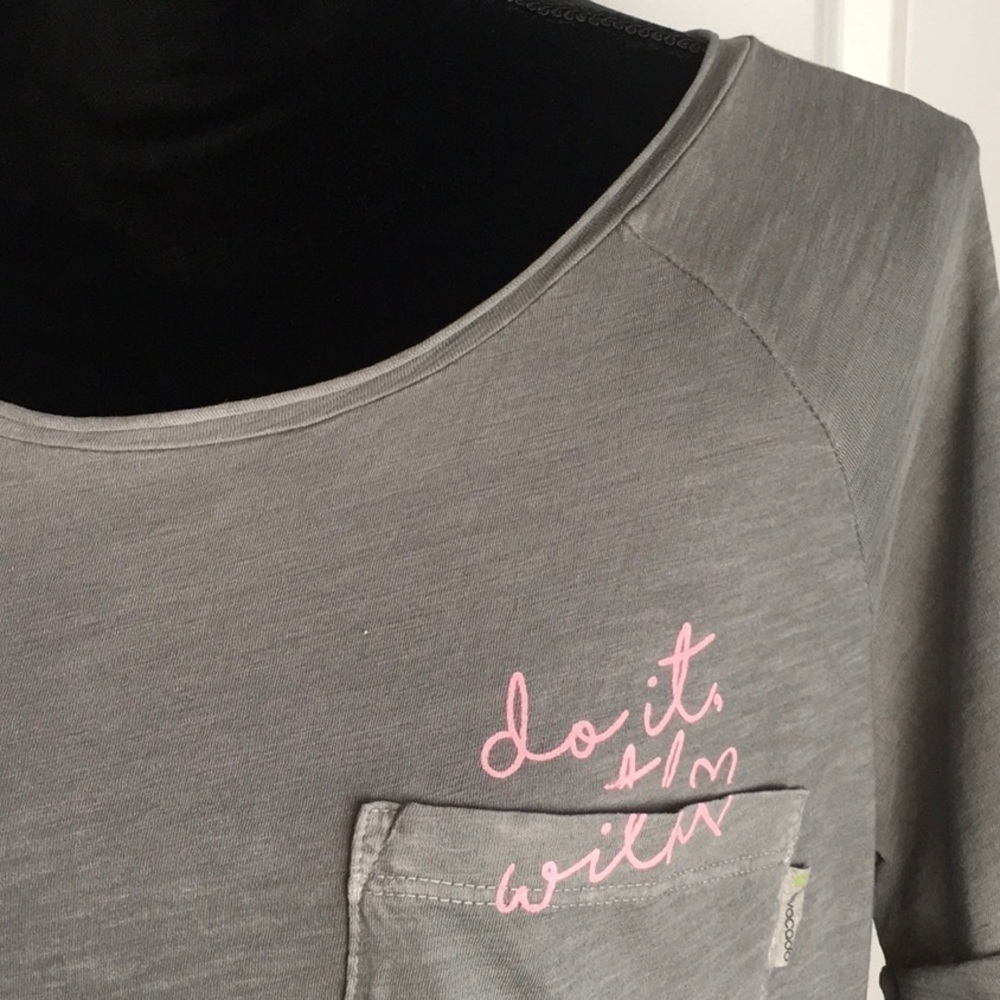 Avocado Do It With Love Tee in Sterling Grey - Picture 3 of 9